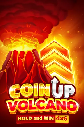 Coin UP Volcano oyununun kapak görseli